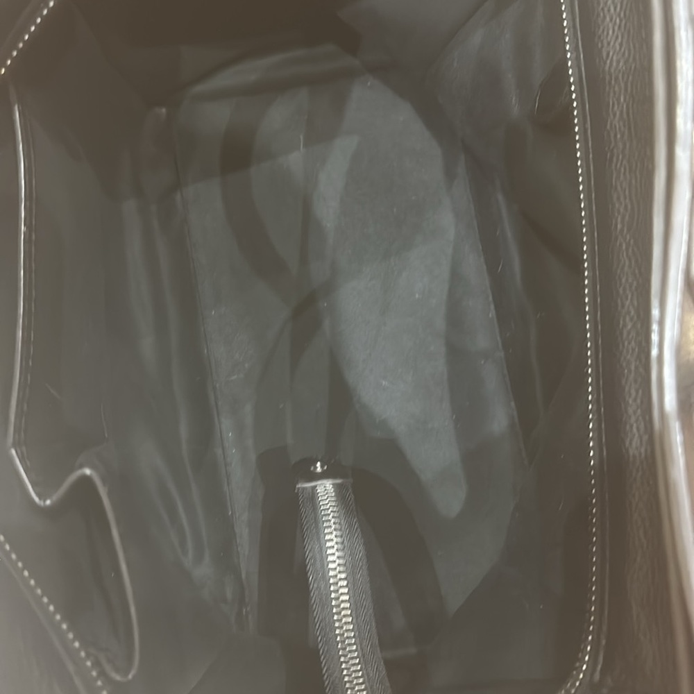 CELINE luxury tote black leather like new with dust bag - Picture 9 of 13